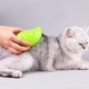 Расческа с паром для кошек и собак Cat Steam Brush, щетка для груминга с массажем и аккумулятором - изображение 2