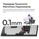 Клавіатура Keychron Q6 HE Magnetic Switch Black RGB (Q6H-M1-UA) - зображення 9