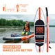 Надувная SUP доска FunWater Orange Б/В - изображение 3