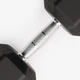 Шестигранная Гантель CORENGTH 12,5 кг (Д 25 В13 Длина ручки 3,4 см) для Силовых Тренировок Резиновая Обтяжка - изображение 2