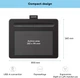 Графический планшет Wacom Intuos CTL-4100K-S / 2540 LPI / Черный (101957170) - Б/У - изображение 7