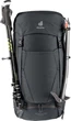 Рюкзак Deuter Futura Air Trek 45+10 SL (3402021 5574) Черно-графитовый Б/В - изображение 6