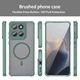 Протиударний чохол Matte Magsafe для Motorola Moto Edge 60 Fusion зелений бампер - зображення 5