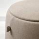 Пуф, з місцем для зберігання темно-бежевий IKEA JÄRRESTAD 805.623.41 - зображення 2