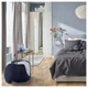 Пуф, з місцем для зберігання темно-синій IKEA JÄRRESTAD 105.702.45 - зображення 3
