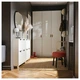 Пуф, червоний 47x47 см IKEA MÖRTFORS 705.702.47 - зображення 3