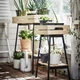 Підставка для квіткових горщиків, сосна/чорна 67 см IKEA VANILJSTÅNG 404.263.41 - зображення 2