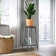 Підставка для квіткових горщиків, сіра, 71 см IKEA ALPVIDE 505.462.63 - изображение 2