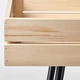 Підставка для квіткових горщиків, сосна/чорна 67 см IKEA VANILJSTÅNG 404.263.41 - зображення 5