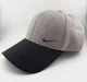 Кепка Бейсболка NIKE Літня з Натурального Льону, Сіра (Чоловіча / Жіноча) розмір S (55-56 см) - зображення 3