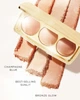 Палетка для лица 3-в-1: пудра, бронзер и хайлайтер TARTE SHAPE TAPE GLOW BAR PALETTE, 4,5 g*3 - изображение 7