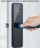 Умный дверной замок SMART TUYA AND 5323 черный, Электронный кодовый замок с отпечатком пальца, паролем 57998 - изображение 6