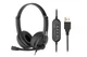 Гарнітура ПК стерео On-ear 2E CH12 USB, omni-mic, 2м, чорний - зображення 2