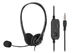 Гарнітура ПК стерео On-ear 2E CH11 mini-jack, omni-mic, 1.2м, чорний - зображення 2