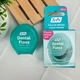 Зубная нить TePe Dental Floss вощеная распушивающая (мята), 40 м - изображение 1