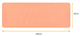 Килимок для йоги Nike Yoga Reversible Mat 172x61x0,4 см (N.100.7517.012.OS) Orange - зображення 4