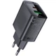 Зарядне мережеве ACEFAST A78 PD20W GaN Type-C/USB для пристроїв швидке МЗП Чорний - зображення 3
