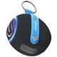 Колонка Bluetooth HOPESTAR P92 15W BT5.3/FM/TF/USB/AUX/TWS/RGB/JL 2600mAh з карабіном для рюкзака/сумки та підсвічуванням Чорний - изображение 3