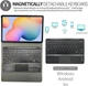 Чохол з клавіатурою BlinkCat SM-T510 рожевий з чорною клавіатурою Bluetooth тачпад QWERTY - зображення 3