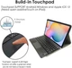 Чохол з клавіатурою BlinkCat SM-T510 рожевий з чорною клавіатурою Bluetooth тачпад QWERTY - зображення 5