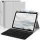 Клавиатурный чехол для iPad Air 11" совместимый с M4/M3/M2/M1 серый QWERTY съёмная Bluetooth-клавиатура - изображение 1