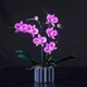Светодиодный набор BrickBling 10311 Orchid Фиолетовый USB и батарейное питание Светится в темноте (P49601) - изображение 1