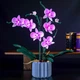 Светодиодный набор BrickBling 10311 Orchid Фиолетовый USB и батарейное питание Светится в темноте (P49601) - изображение 5