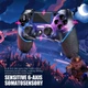 Геймпад AceGamer Purple Galaxy V2 фиолетовый беспроводной турбо 3 5 мм - изображение 3