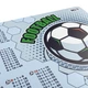Подкладка для стола с подсказками YES Football 492377 29х42 см - изображение 3