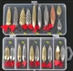 Набор колебающихся блесен Twenty Spoons 20 шт (2.5 - 10 г) в коробке - изображение 5