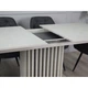 Стол обеденный раскладной в гостиную, кухню CASANDRA S/A MAX 160(210)x90 Intarsio шелковый камень / антрацит (ламинированная ДСП) - изображение 2