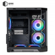 Корпус QUBE Crystal ARGB Black (CRYSTAL_GBNU3) Б/В - зображення 2