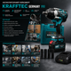 Акумуляторний гайковерт Krafftec Germany PRO - зображення 3