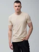 Набор футболок хлопковых длинных мужских Ray Premium Fit U0102-3PACK4 L 3 шт Бежевый/Коричневый/Белый (RAY2000000054698) - изображение 3