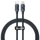 Кабель Baseus Crystal Shine Series Fast Charging Type-C to Lightning 20W (1.2m), Чорний - зображення 1
