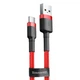 Кабель Baseus Cafule Cable USB For Type-C 3A 0.5m Red - зображення 1