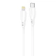 Кабель Proove Simple Silicone Type-C to Lightning 27W (1m) white - изображение 2