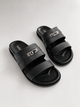 Шлепанцы в стиле Hermes Meideli Женские Черный 39 (25 см) Код: d009 black - изображение 4