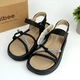 Черные босоножки для девочки со стразами Clibee (AC692-1 black) Размер 34, 21.5 см - изображение 5