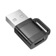 Переходник Hoco UA31D USB male to Type-C female USB2.0 adapter, черный - изображение 4