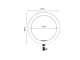 Селфи кольцо Ring Light Светодиодное USB 5600 К (1006-583-00) - изображение 4