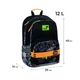 Рюкзак школьный ортопедический Kite Education Street Style, для мальчиков, черный (K26-585M-4) - изображение 7