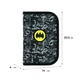 Пенал твердый Kite DC Comics, 1 отдел., 2 отв., без наполнения (DC26-622) - изображение 3