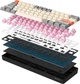 Клавіатура дротова GamePro MK130 V2 Infinity QLAB Sakura Linear RGB USB Black (MK130-V2-B-QS) - зображення 8