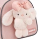 Рюкзак детский Kite Kids Pink Bunny, для девочек, розовый (K26-538XXS) - изображение 12