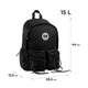 Рюкзак для підлітка GoPack Education Teens, для дівчаток, чорний (GO26-130L-3) - зображення 8