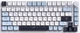 Клавиатура проводная GamePro MK160 V2 Warden QLAB Sakura Linear RGB USB White (MK160-V2-BL-QS) - изображение 1
