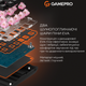 Клавиатура проводная GamePro MK160 V2 Warden QLAB Sakura Linear RGB USB White (MK160-V2-BL-QS) - изображение 14