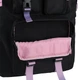 Рюкзак для подростка (городской) GoPack Education Teens, для девочек, чёрный (GO26-2500L-2) - изображение 9