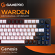 Клавиатура проводная GamePro MK160 V2 Warden QLAB Sakura Linear RGB USB Black (MK160-V2-B-QS) - изображение 9